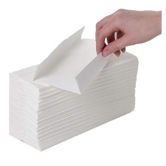 Paper Towel, C-Fold, White, 10 x 12.75, TAD Premium (2,400 Case)