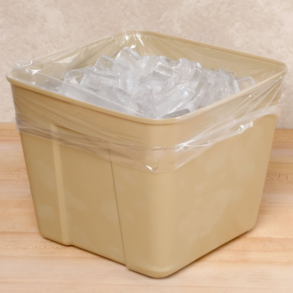 Ice store bucket liner